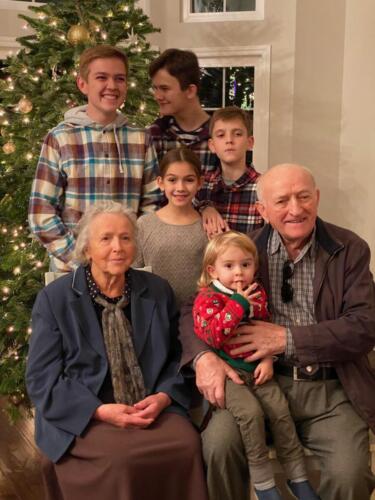 Christmas with grandparents